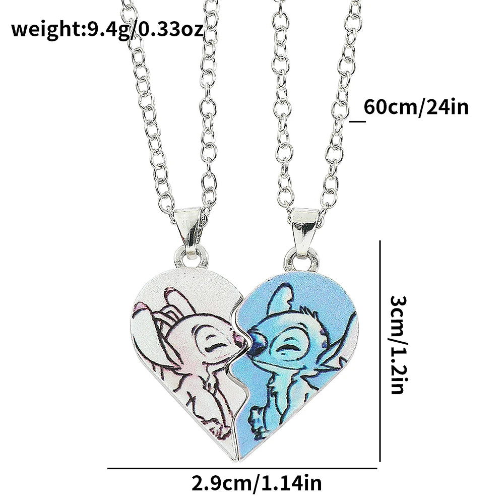 Stitch Magnetic Couple Necklace™